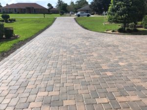 Residential Stone Driveway in Palm Coast